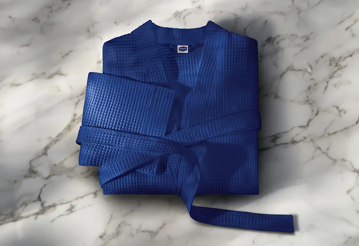 Waffle-Weave Robe